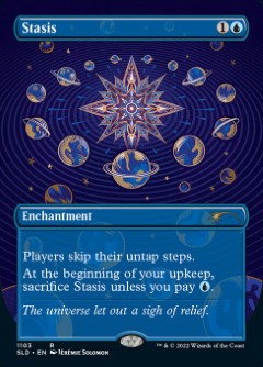 Stasis Secret Lair Drop - Space Beyond the Stars Art